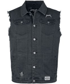 Alternative view of Metallica - Justice For All Denim Battle Vest