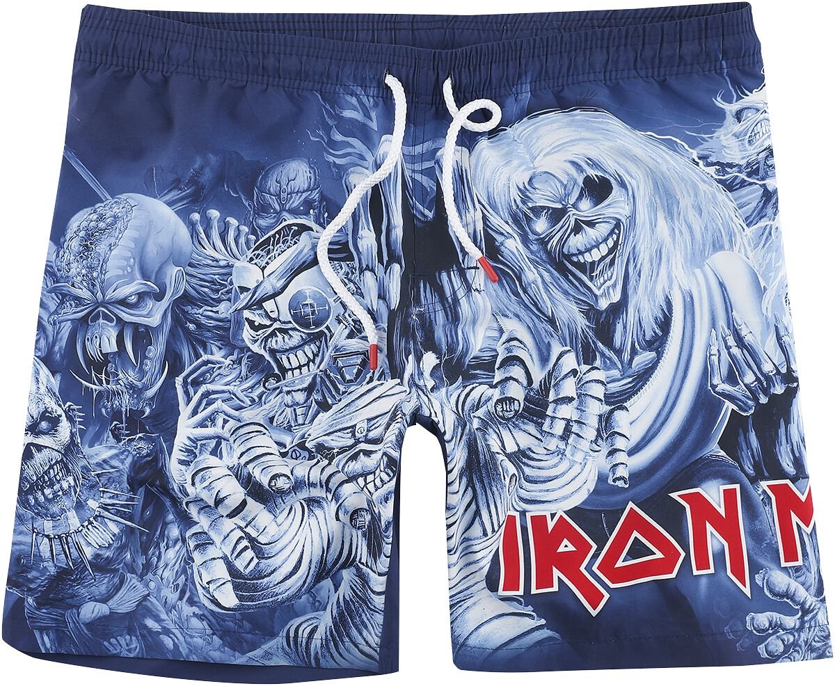 Iron Maiden - Eddie Swim Board Shorts Trunks