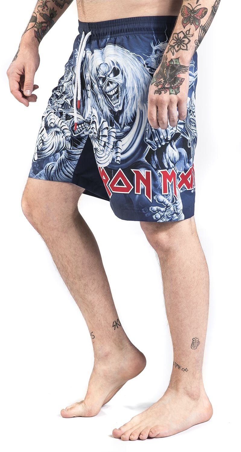 Iron Maiden - Eddie Swim Board Shorts Trunks - Image 5