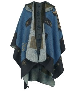Ghost Band Cardigan Poncho