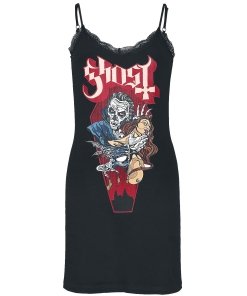 Ghost Band Black Women's Dress