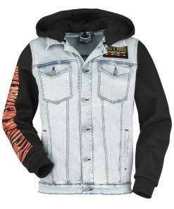 Alternative view of Guns N' Roses GNR - Jean Denim Jacket Hooded
