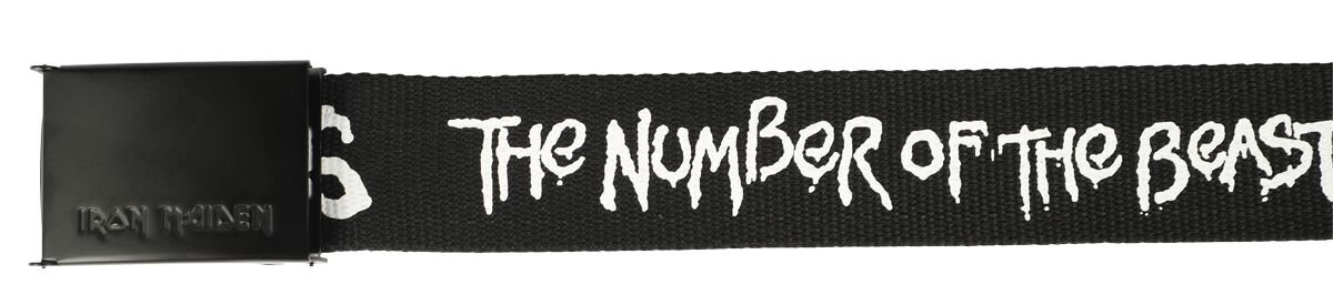 Iron Maiden - Webbed Military Belt & Buckle - Image 2