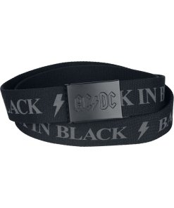 AC/DC Webbed Military Belt