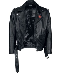 Alternative view of Iron Maiden - Eddie Black Leather Jacket