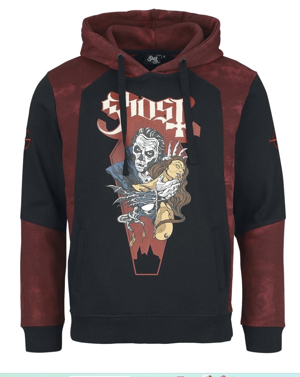 Ghost - Band Hoodie Pullover Sweater Ultra Rare