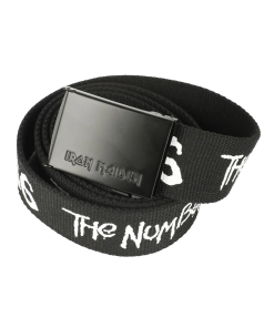 Iron Maiden Military Webbed Belt and Buckle