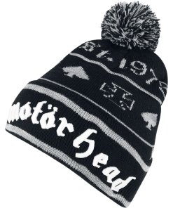 Motorhead Bobble Beanie Hat