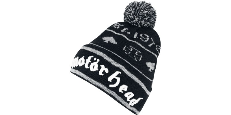 Motorhead Bobble Beanie Hat