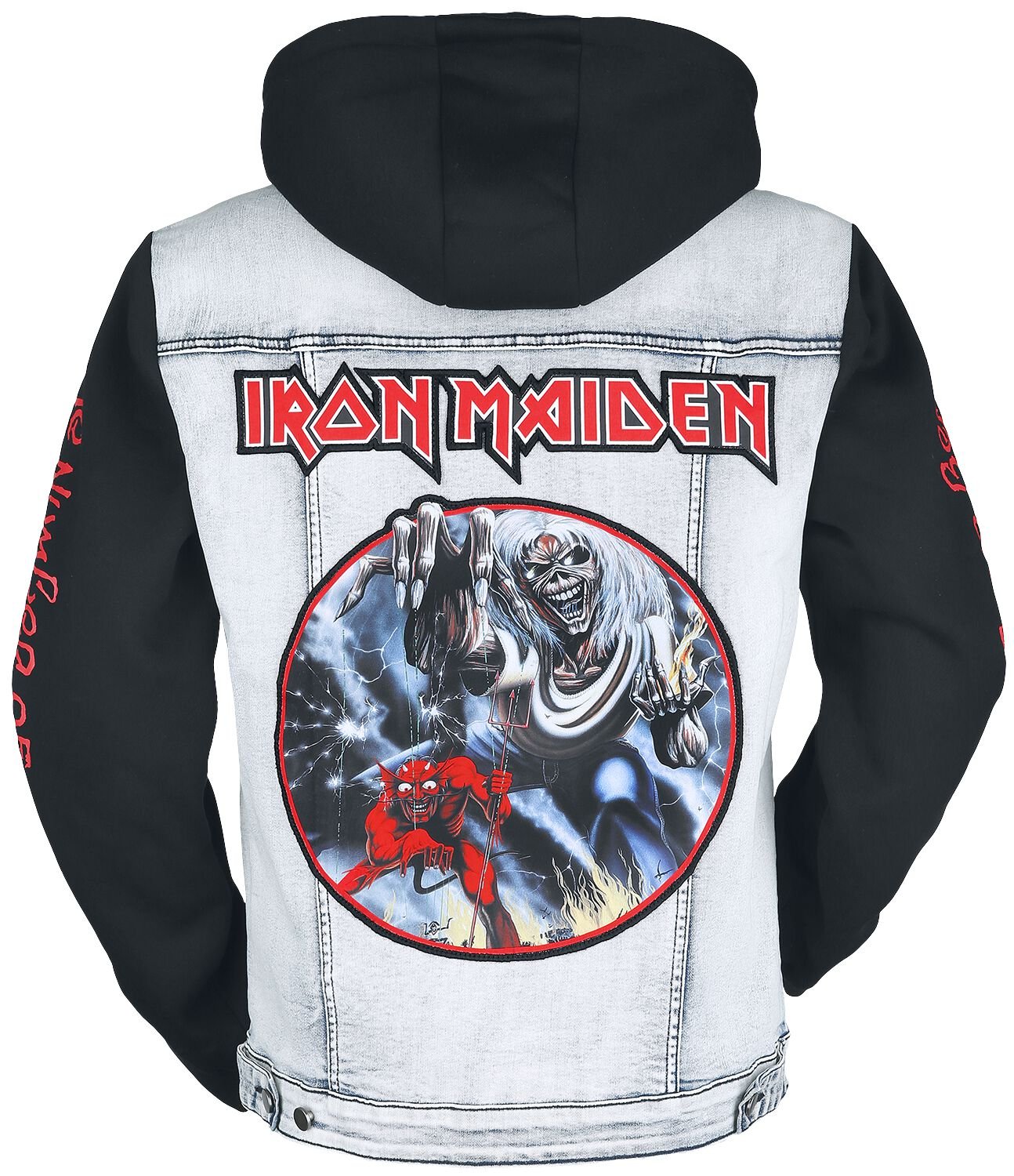 Iron maiden denim jacket