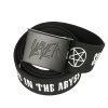 Slayer - Webbed Military Belt & Buckle