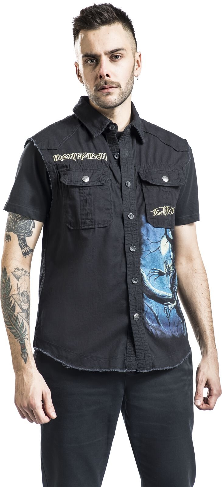 Iron Maiden - Fear Of The dark Vest - Image 5