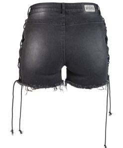 Alternative view of Metallica - "Kill 'Em All" Lace Up Side Women's Denim Shorts