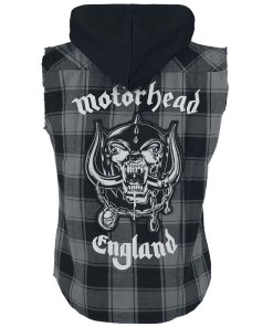 Motorhead Plaid Hoodie