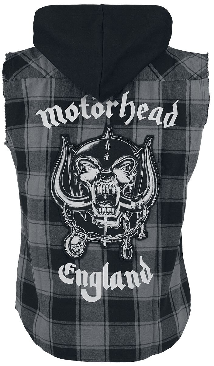 Motorhead Plaid Hoodie