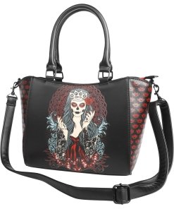 Alternative view of Five Finger Death Punch F5DP - Women's Vegan Leather Purse Handbag Bag Clutch