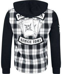 Metallica - Plaid Hoodie Shirt