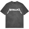 Metallica - Stone Wash Logo T-Shirt