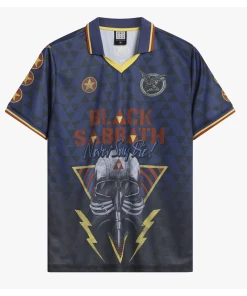 Black Sabbath - Never Say Die! Football Soccer Jersey