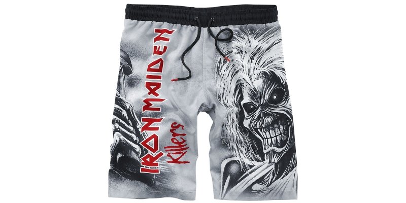 Iron Maiden - Eddie Board Shorts Swim Trunks