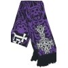 Ghost - Purple & Black Soccer Scarf – Official Licensed Band Merch - Image 3