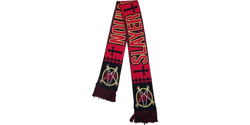 Slayer Band Soccer Scarf